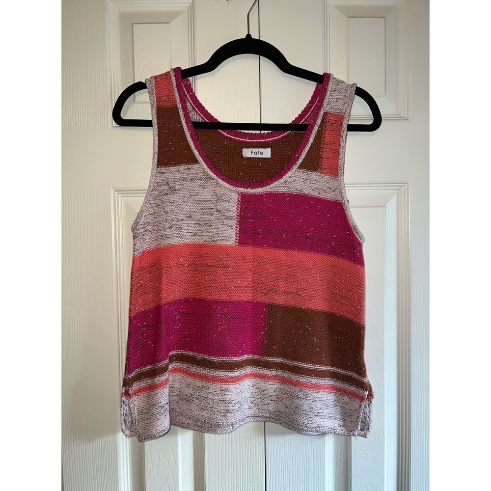 Fate Women's Multicolor Sleeveless Top